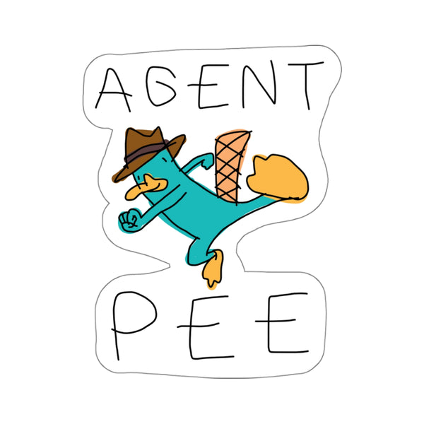 agent pee sticker
