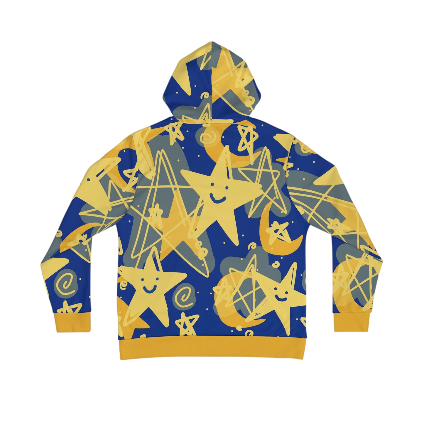 happy night sky hoodie