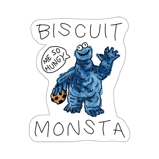 biscuit monsta sticker