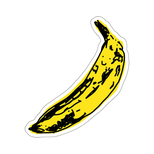 velvet underground banana sticker