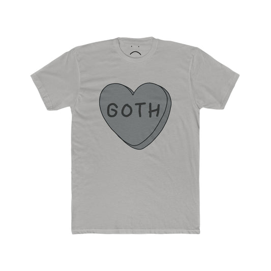 goth candy heart tee