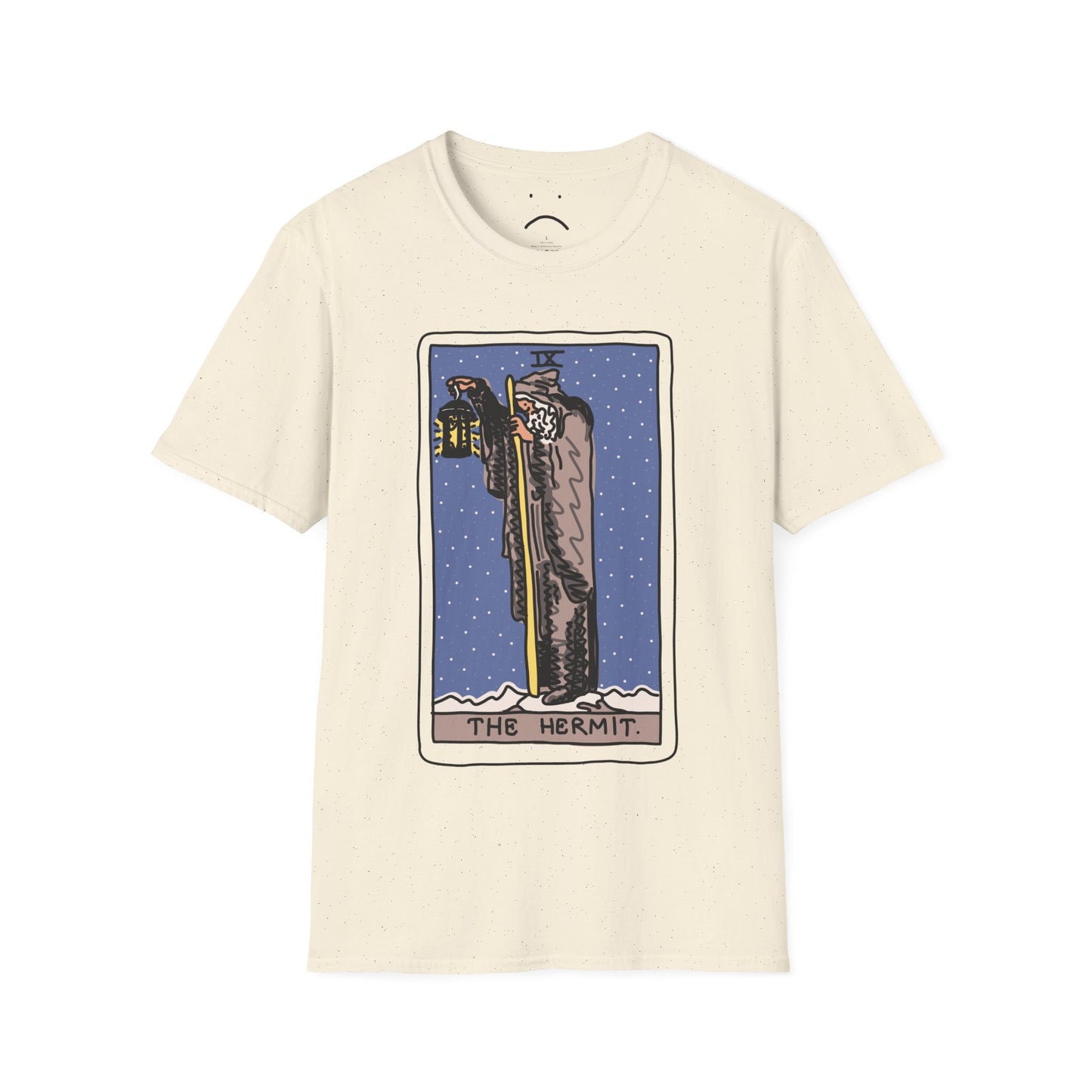 the hermit tarot card deluxe tee