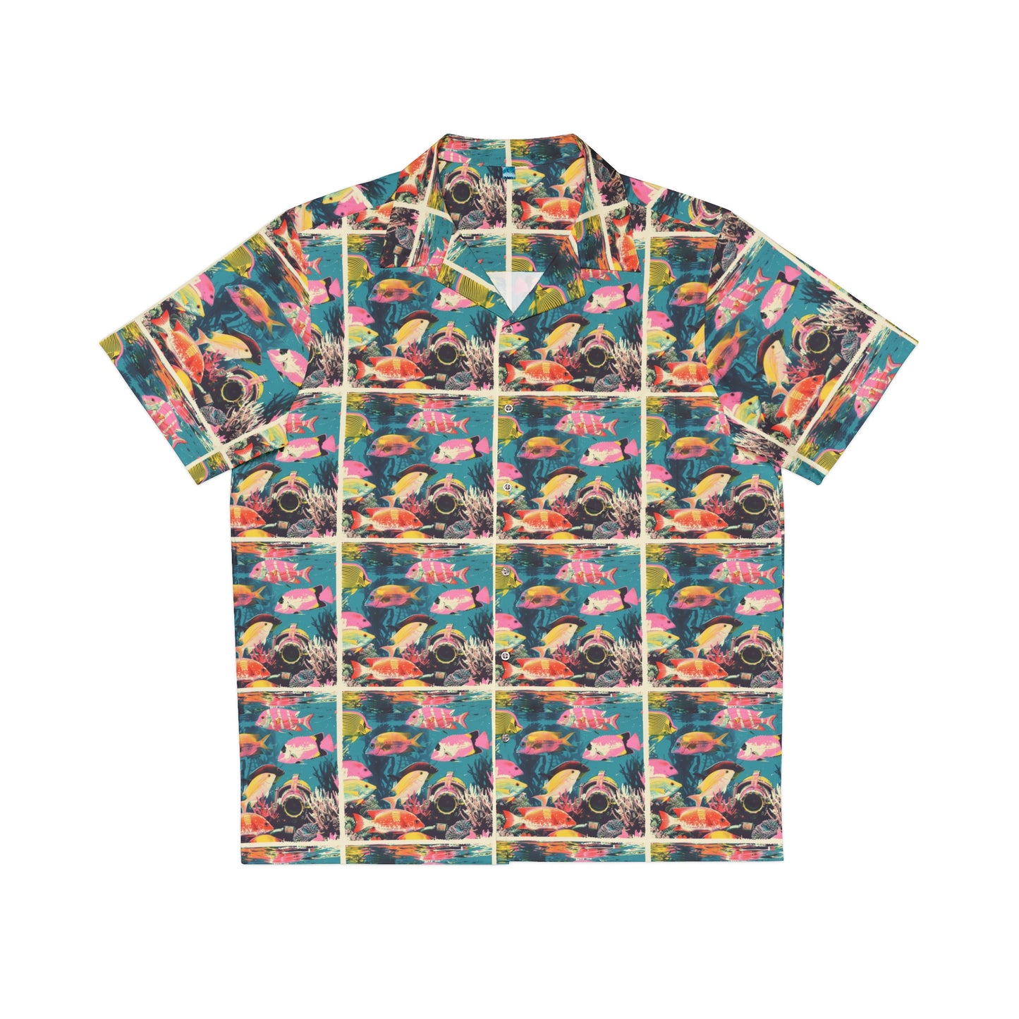 warhol diver hawaiian shirt