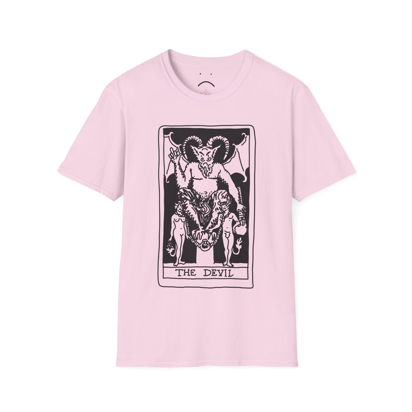 devil tarot card tee