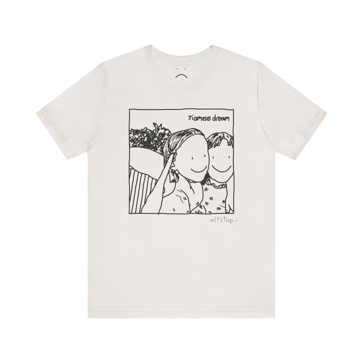 conjoined butterfly twins tee