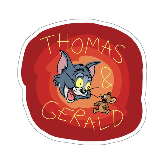 thomas & gerald sticker