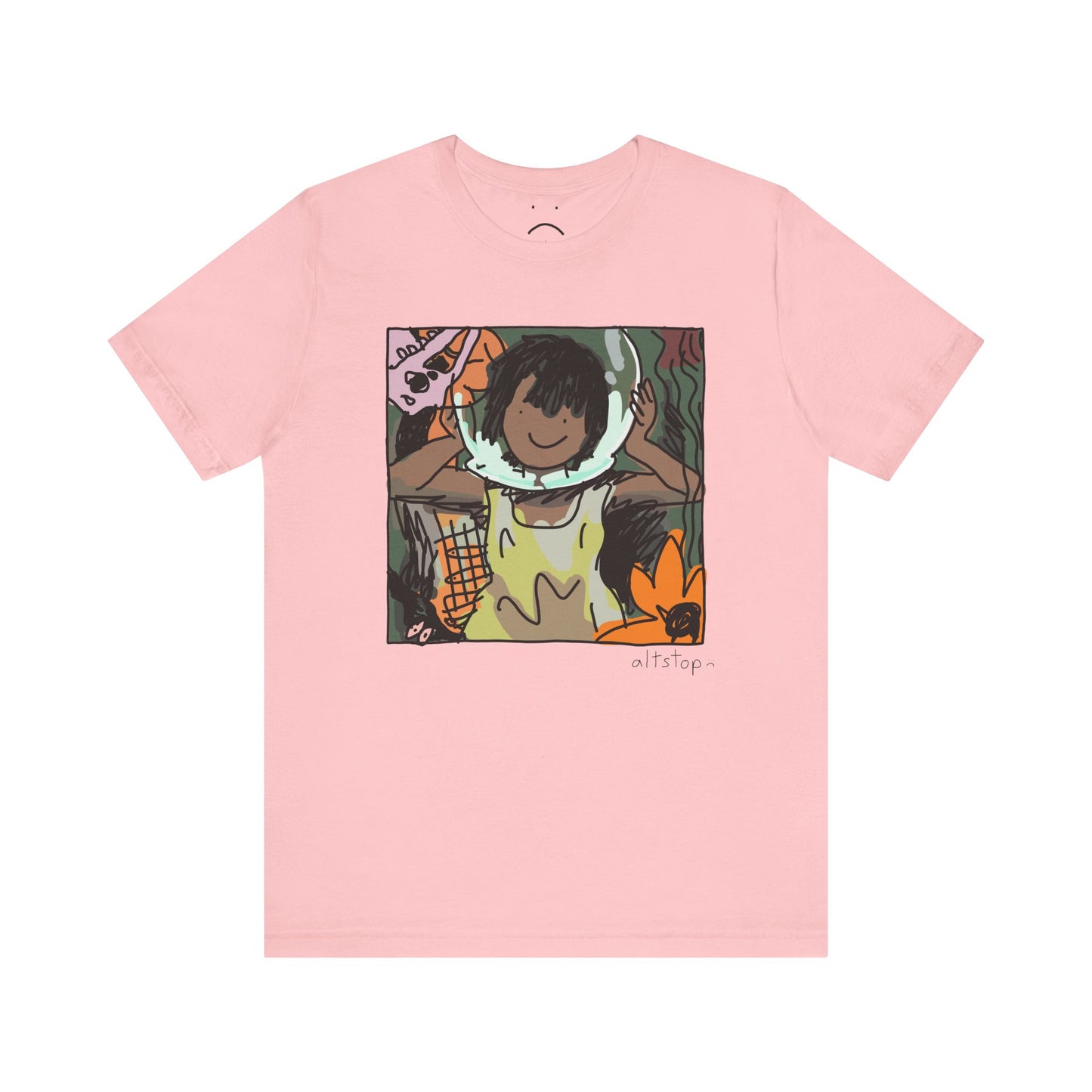 fishbowl helmet deluxe tee