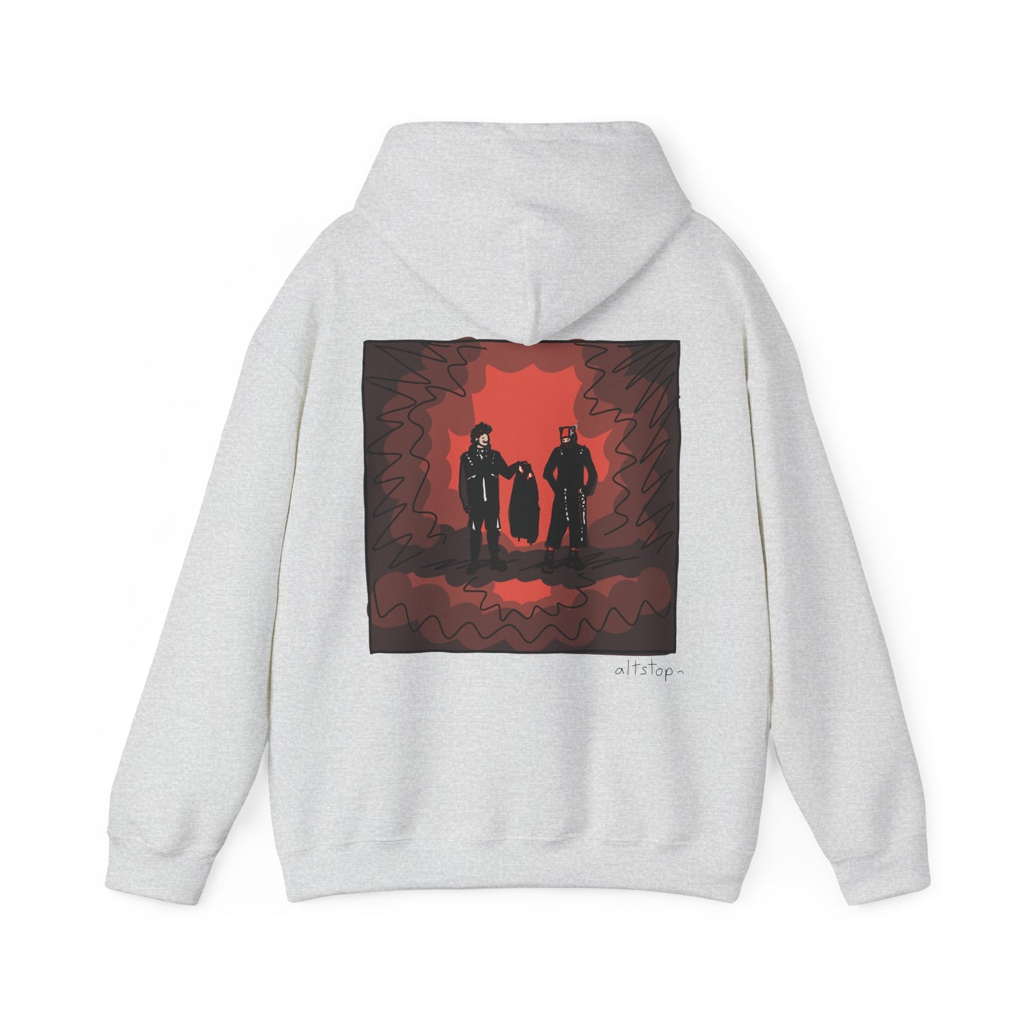 catboi and fren deluxe hoodie #2