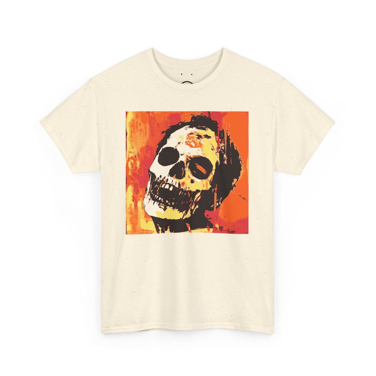 warhol zombie skull tee