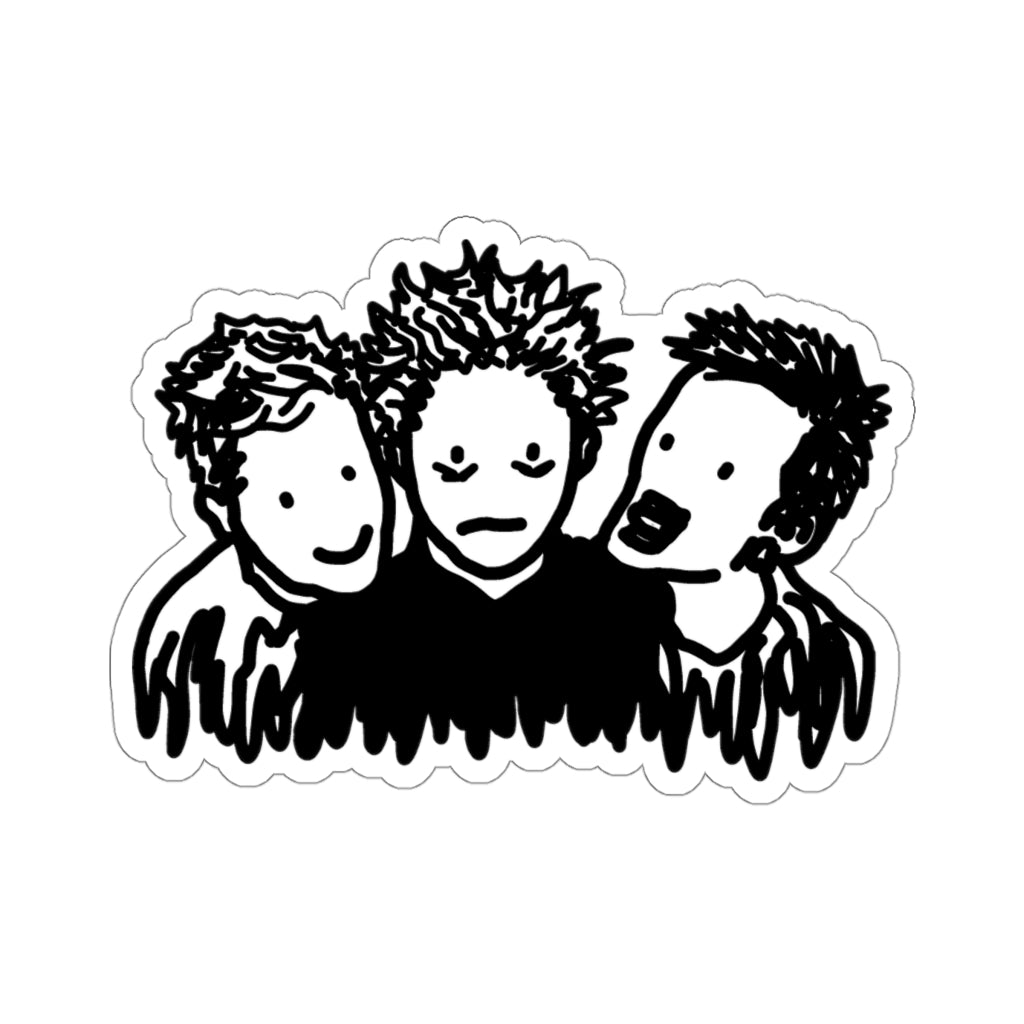 1995 punk band sticker