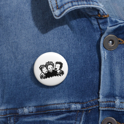 1995 punk band pin