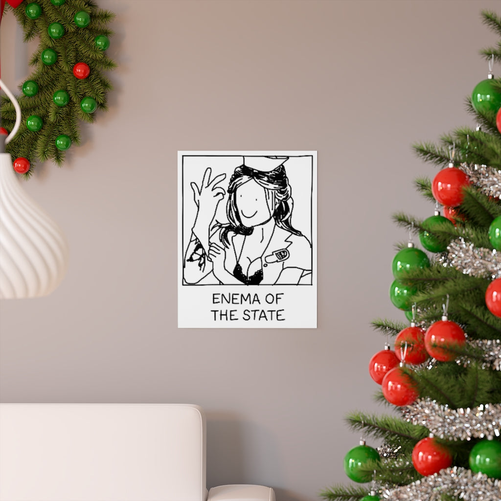 enema of the state print