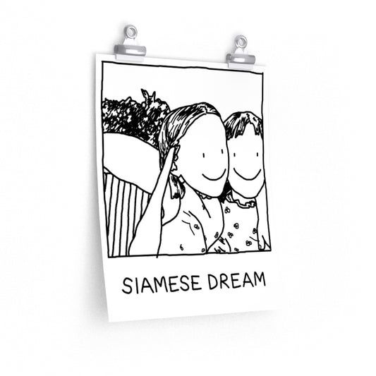 siamese dream print