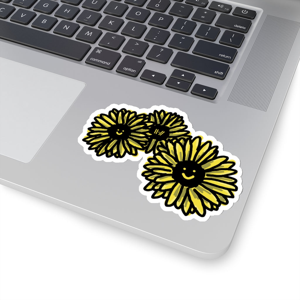 trench flowers sticker